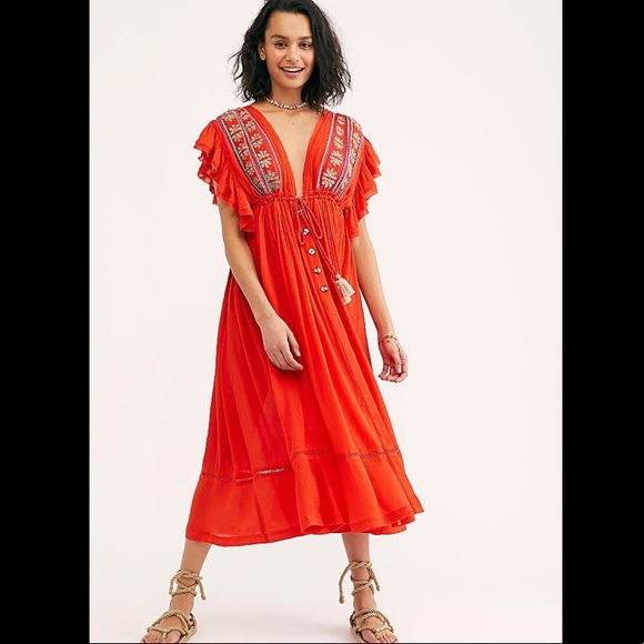 Free People-Bali Will Wait For You: Roaring Red - Picture 1 of 2